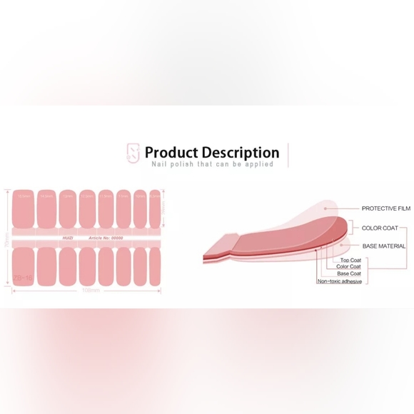 4th if July Patriotic Stars nail wraps - Picture 2 of 3